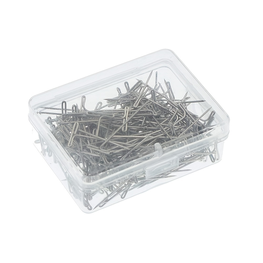 50/100Pcs T pins For Wigs Making 38mm Long T-pins Use On Foam Head