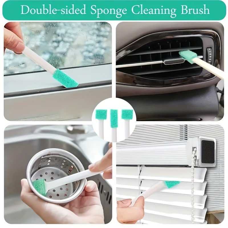  Window Groove Cleaning Brush, 8Pcs Crevice Cleaning