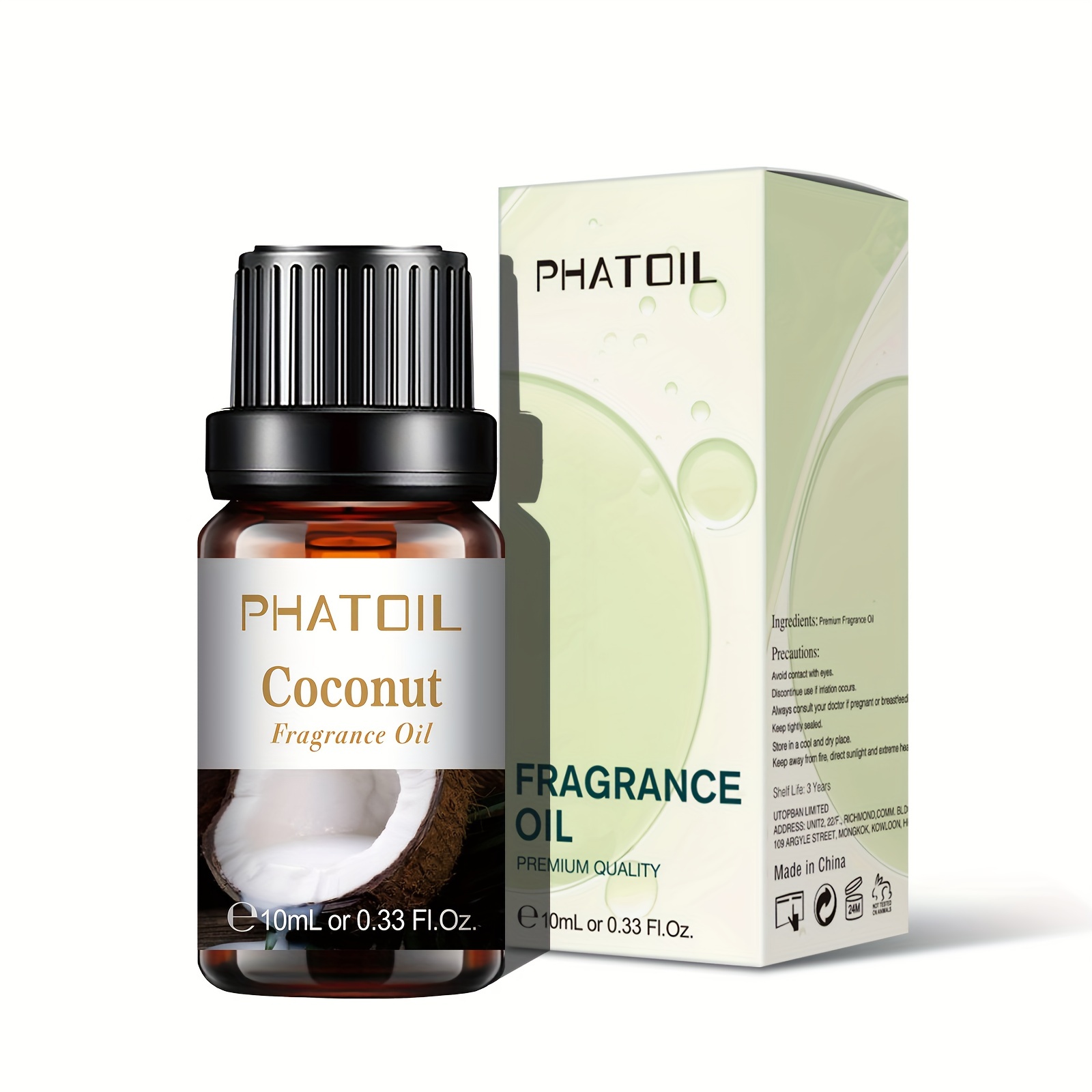 1 Bottle Phatoil Coconut Fragrance Oils /3.38fl.oz fruity - Temu