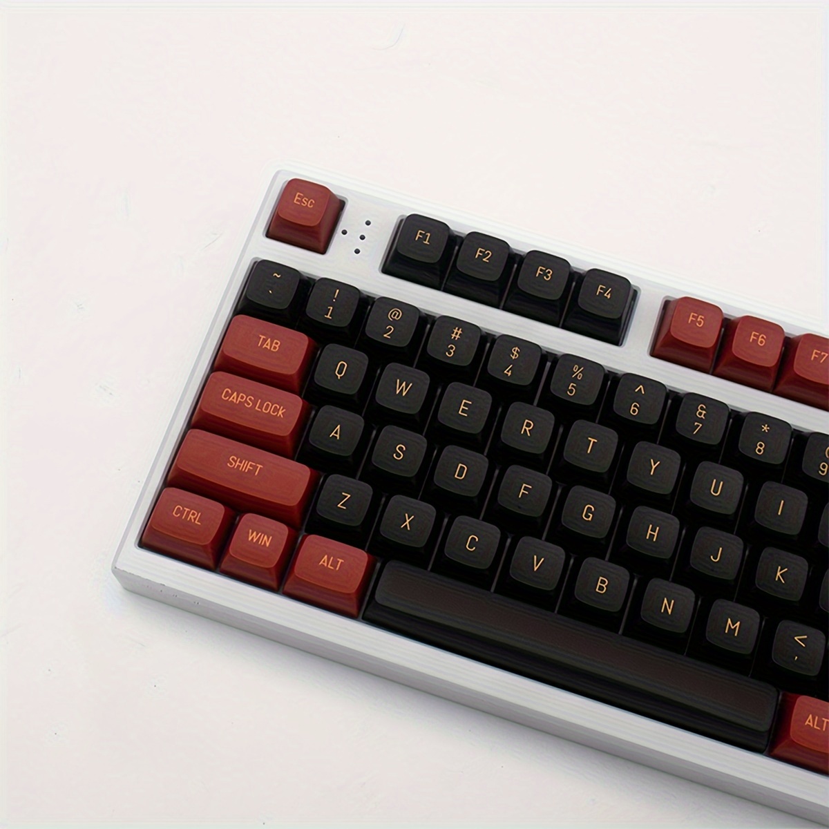 168 Keys WOB Black PBT Keycaps Cherry Profile Double Shot for Mechanical  Gamer Keyboard For GK61 Anne Pro 2 Gateron MX Switches