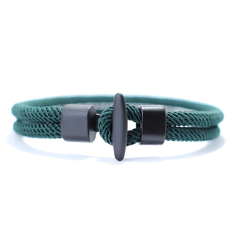 Milan Rope Alloy Couple Cord Men's Rope Bracelet – Emphes Lifestyle