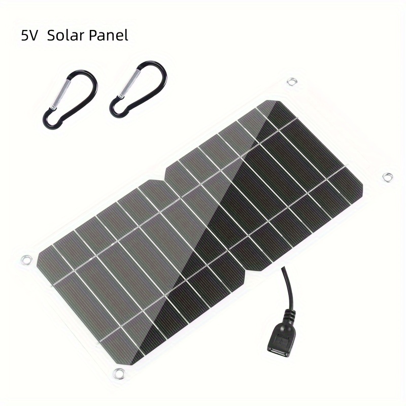 1pc 4w Cámara Sendero Paneles Solares Kit Panel Solar Salida - Temu Spain