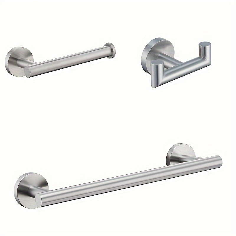 Chrome towel bars cheap and toilet paper holders