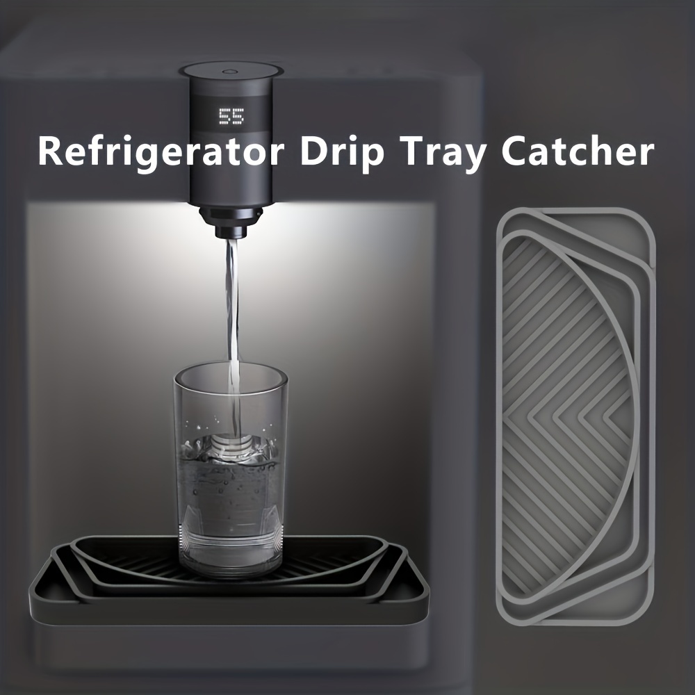 Refrigerator Drip Tray Silicone Absorbent Water Dispenser Drip Catcher Pad
