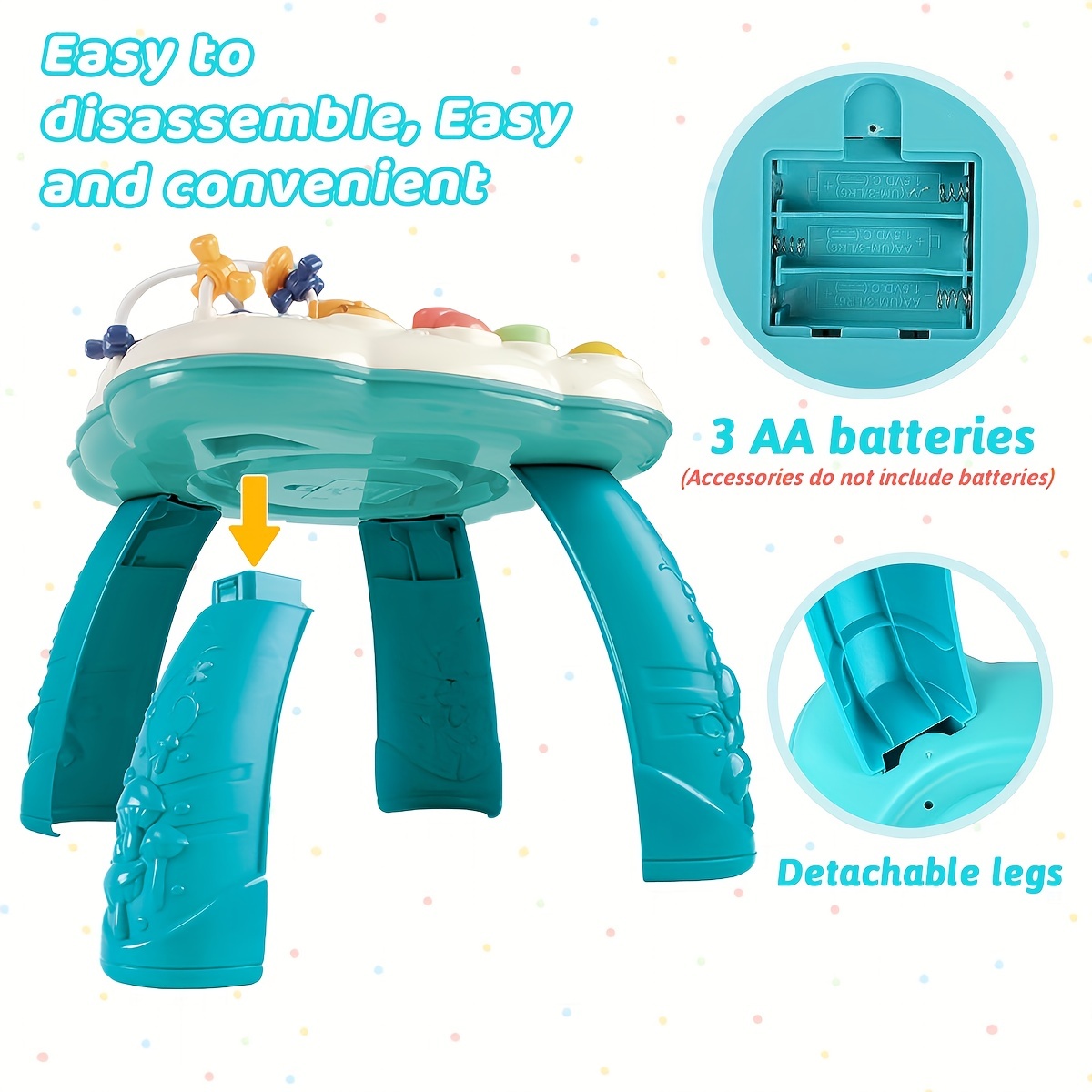 Dropship Children's Multifunctional Early Education Children's Song Story  Common Sense Play Water Toy Fishing Table Toy Summer Boy Girl Toy ( Accessories Color Random) to Sell Online at a Lower Price