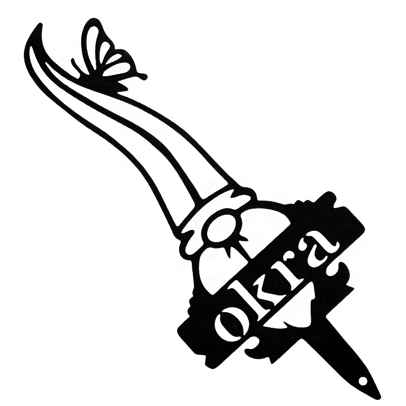 1 Шт., Окра Металлические Садовые Гномы Маркеры Растений Знак Урожая ...