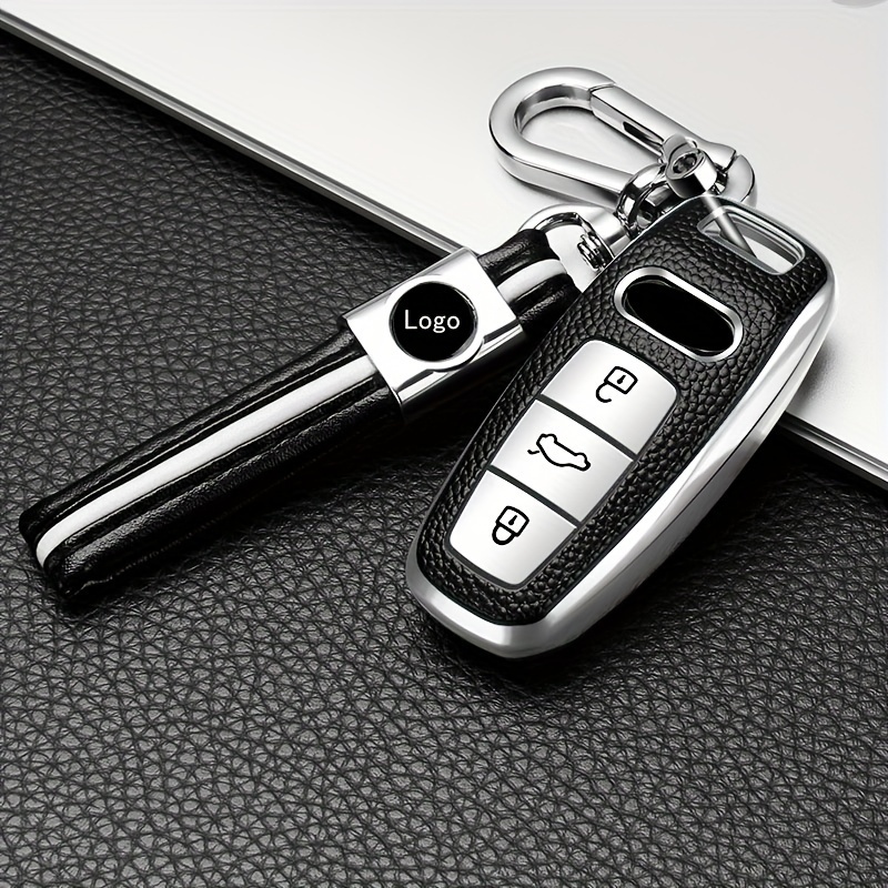 Audi Schlüssel Hülle, Weiches TPU für A1 A3 A6 Q2 Q3 Q7 TT TTS R8 S3