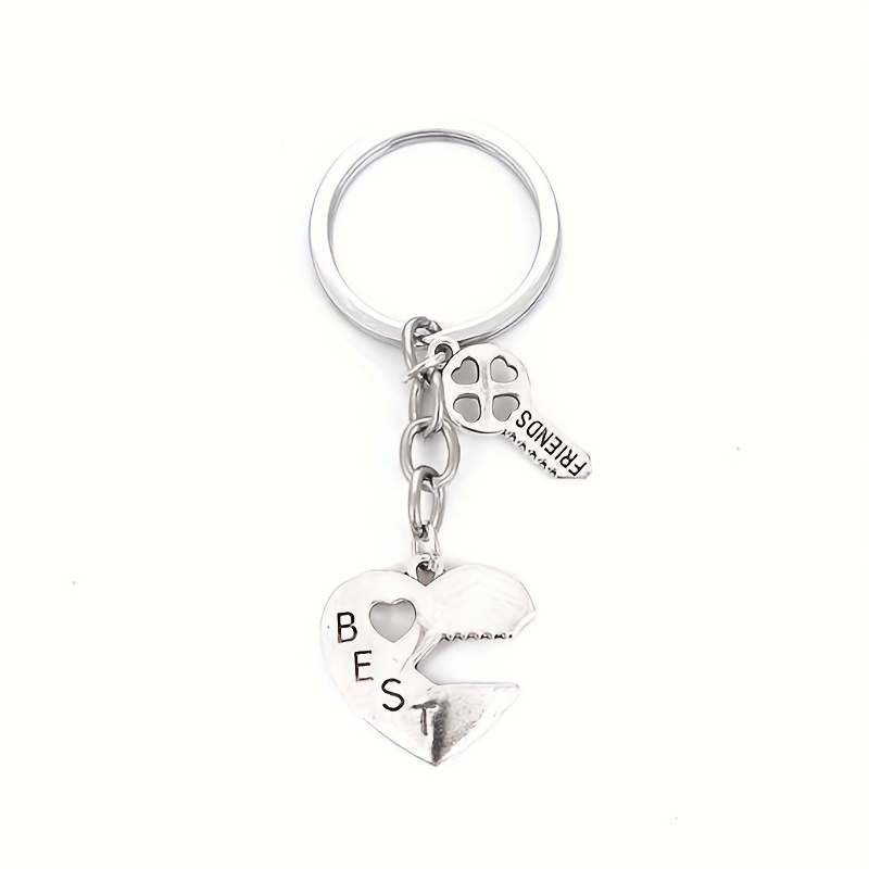 Cute Couple Bag Love Lock Keychain Women Bag Car Charm - Temu