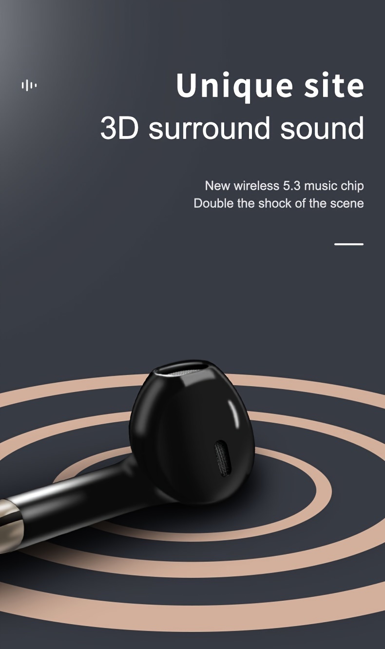 True Wireless 5.3 High Appearance Level In-ear Headphones_voghion.com