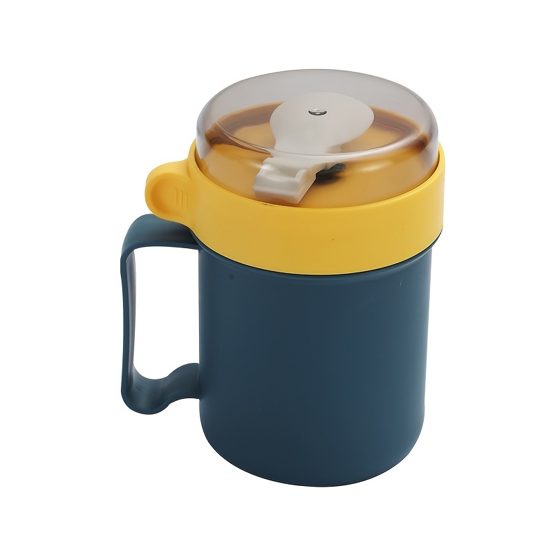 Portable Leak Proof Stainless Steel Soup Cup With Spoon