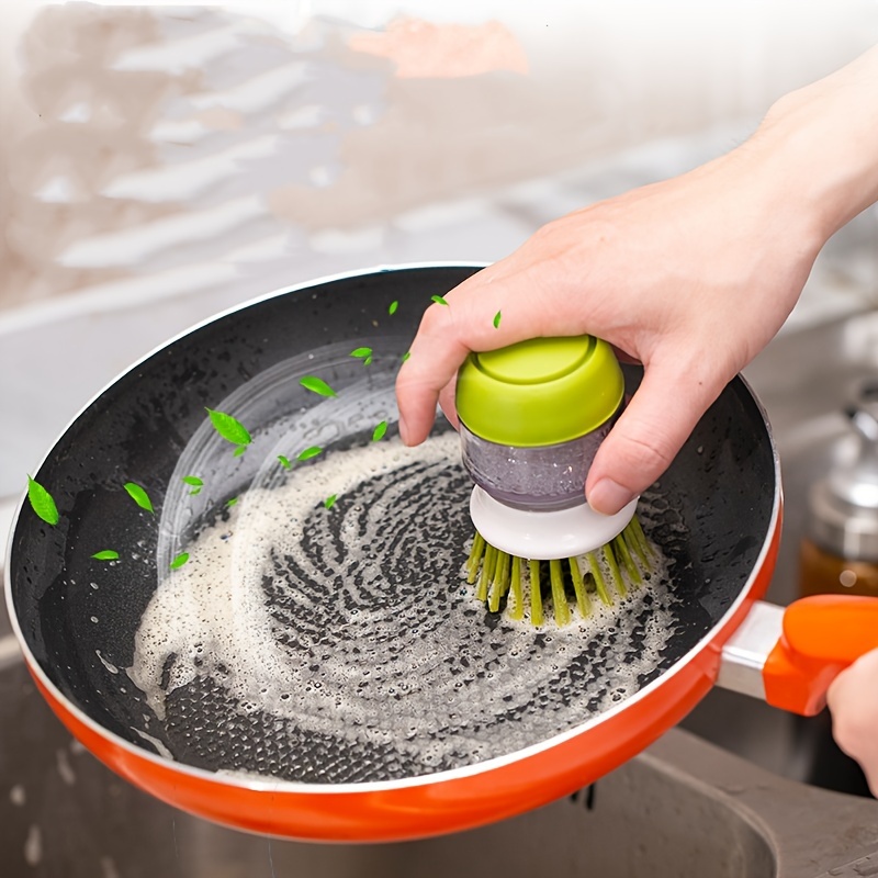  Guantes de limpieza mágicos para lavar platos, guantes de  silicona para proteger los cepillos de limpieza de manos, herramienta de  limpieza, accesorios de cocina, lavar frutas y verduras (color : verde) 