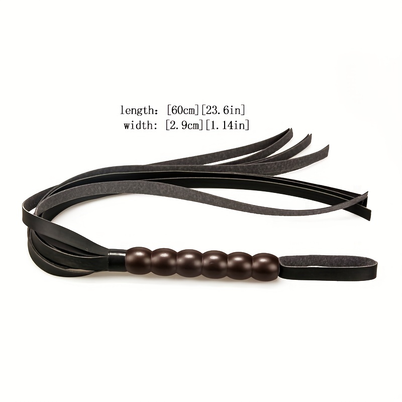 1pc Sexual Whip Adult Toy Faux Leather Flogger Sm - Temu