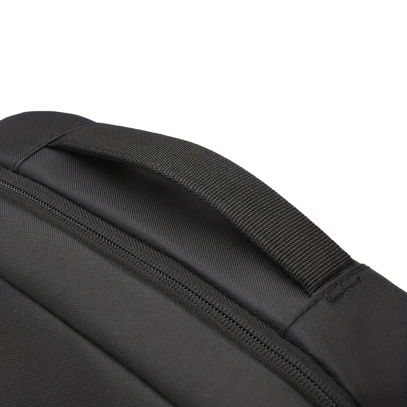 Minimalist Solid Laptop Backpack Zipper Rucksack