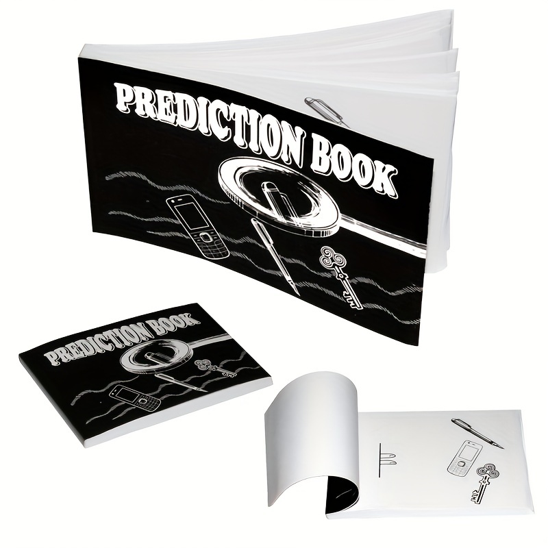 

Telepathy Magic Book, Prophecy Book, Magic Manual, Creative Close-up Magic Props, Perform Tricks Props
