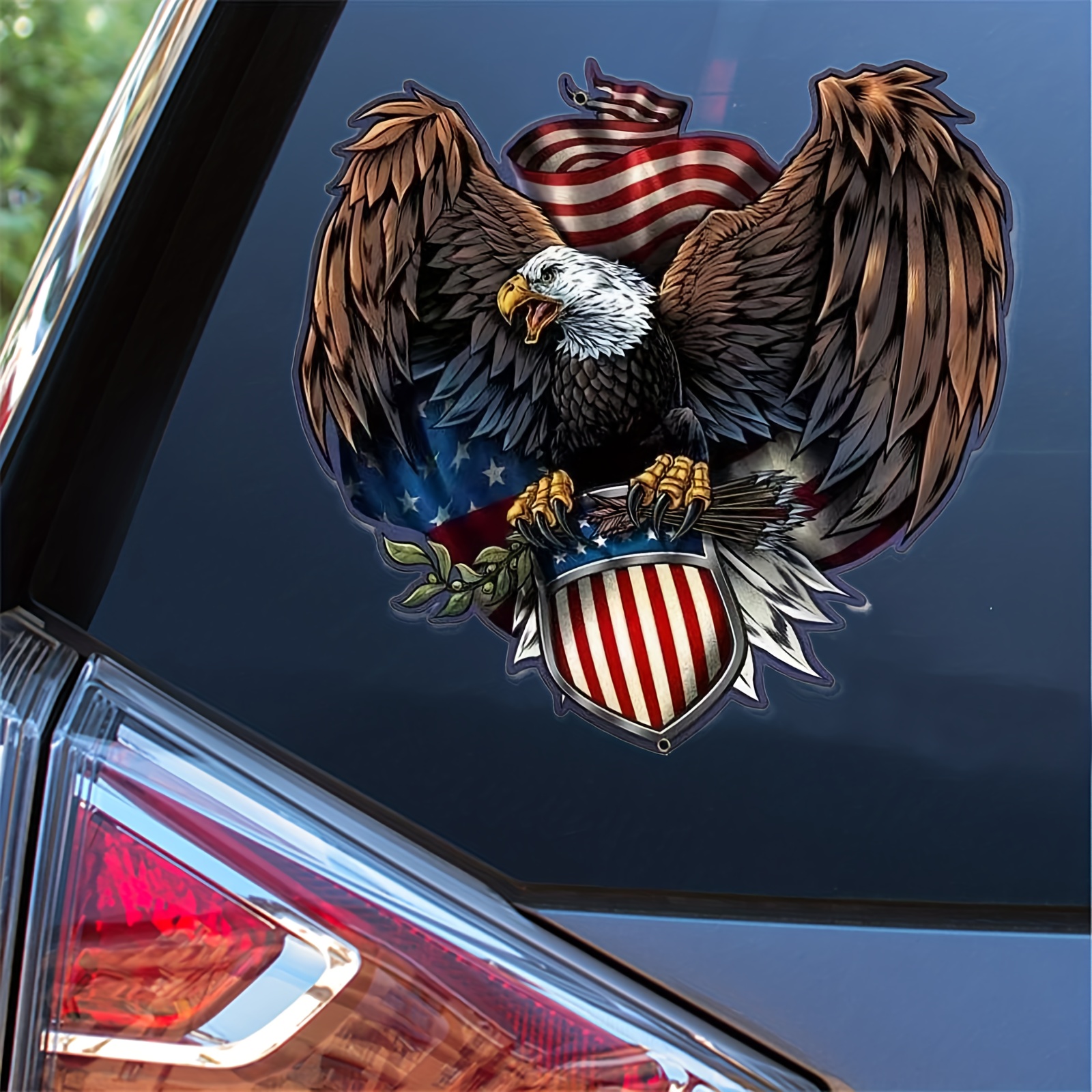 Car American Bald Eagle Flag Styling Stickers Vinile - Temu Italy