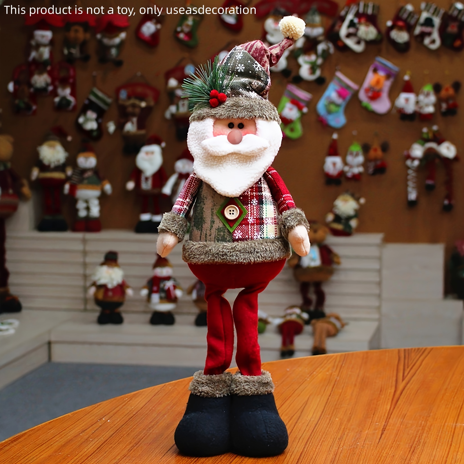 Cute Christmas Doll Santa Claus Doll Christmas Atmosphere Good Things  Christmas Snowman