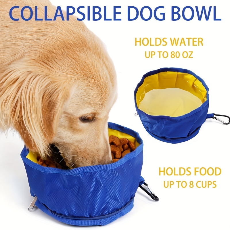 Collapsible Dog Bowls Water Portable Travel Pet Food Feeding - Temu