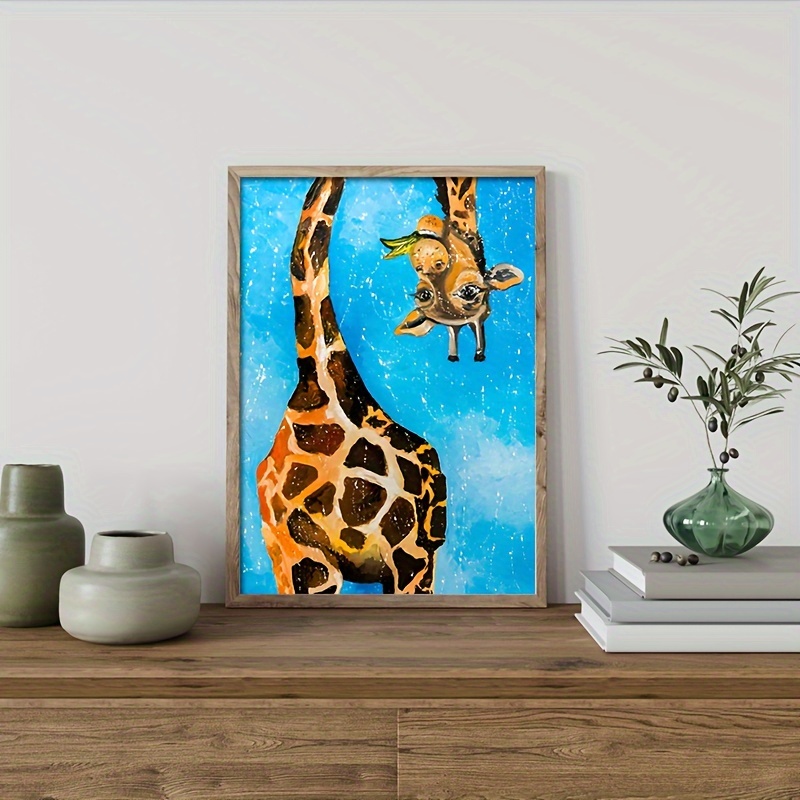 Graffiti Art Tela Dipinto Divertente Giraffa Famiglia Poster Da Parete E  Stampe Animali Foto , 1pc, For Home Decor Wall Art , Per Soggiorno Senza  Cornice - Temu Italy