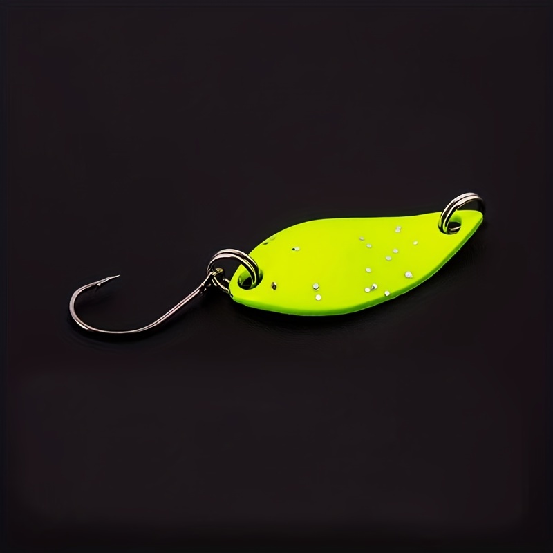 Colorful Spoon Shaped Lure Colorful Artificial Bait Fishing - Temu