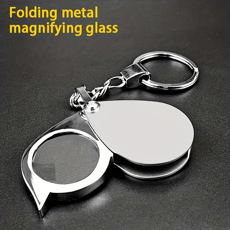 10x Small Pocket Magnifier Glass Mini Folding - Temu