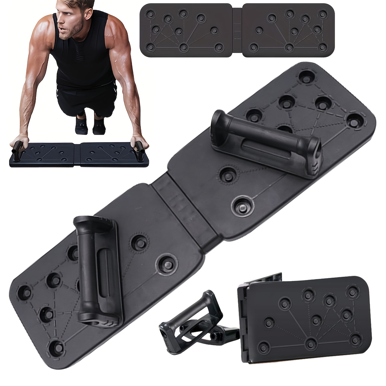 Portable Multifunctional Push-up Training Board For Men's Chest And  Abdominal Muscles - Effective Home Workout Equipment - Temu