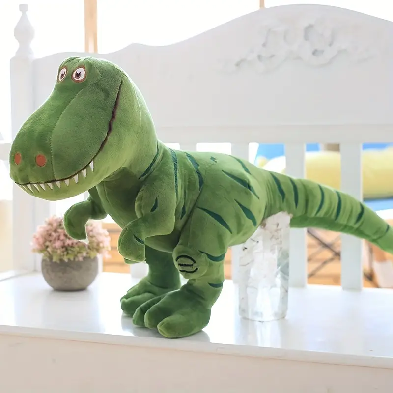 Stuffed Dinosaur Peluche 3D Cartoon Peluche Jouet, Cadeau Idéal