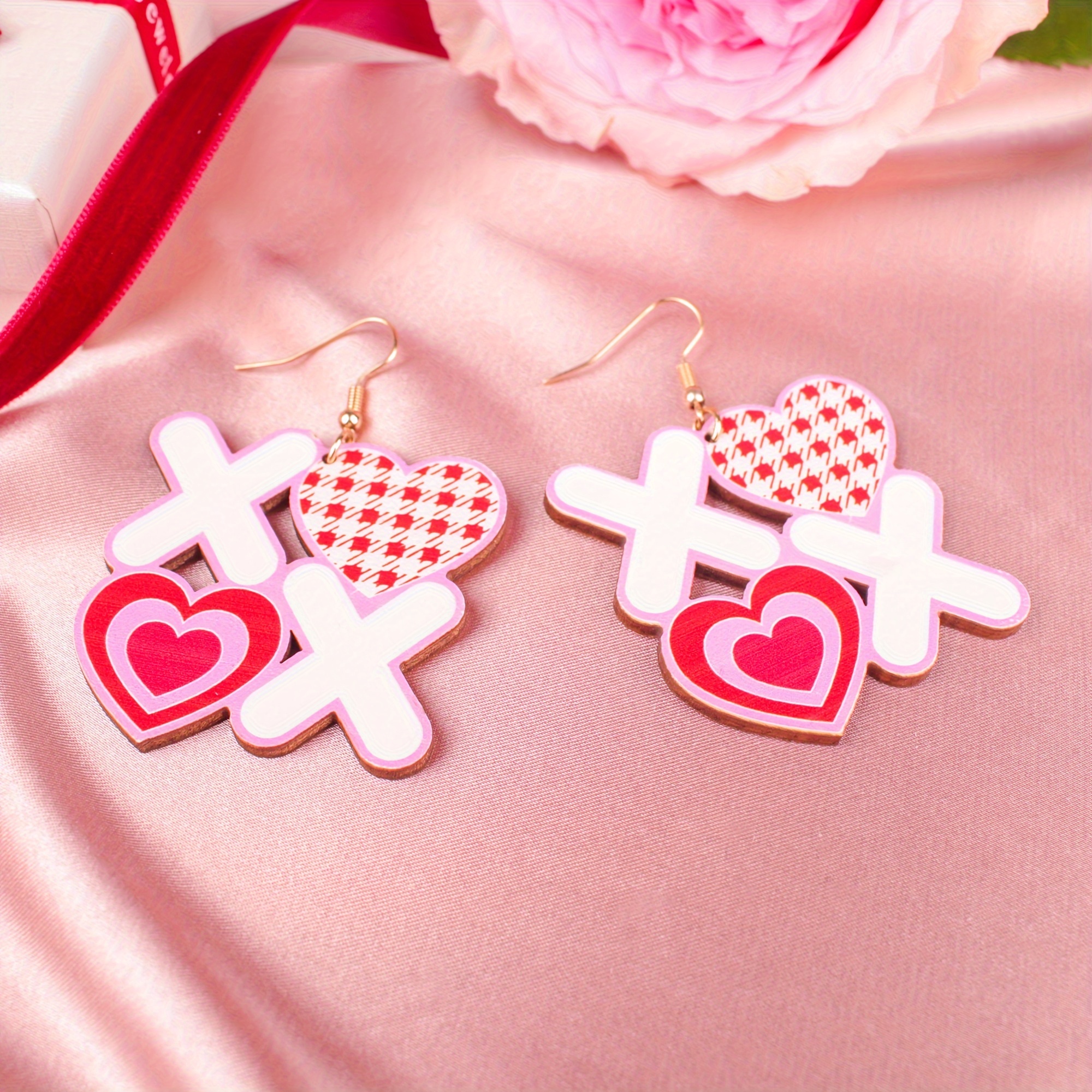 rose-red-xoxo-heart-pattern-dangle-earrings-cute-y2k-style-temu