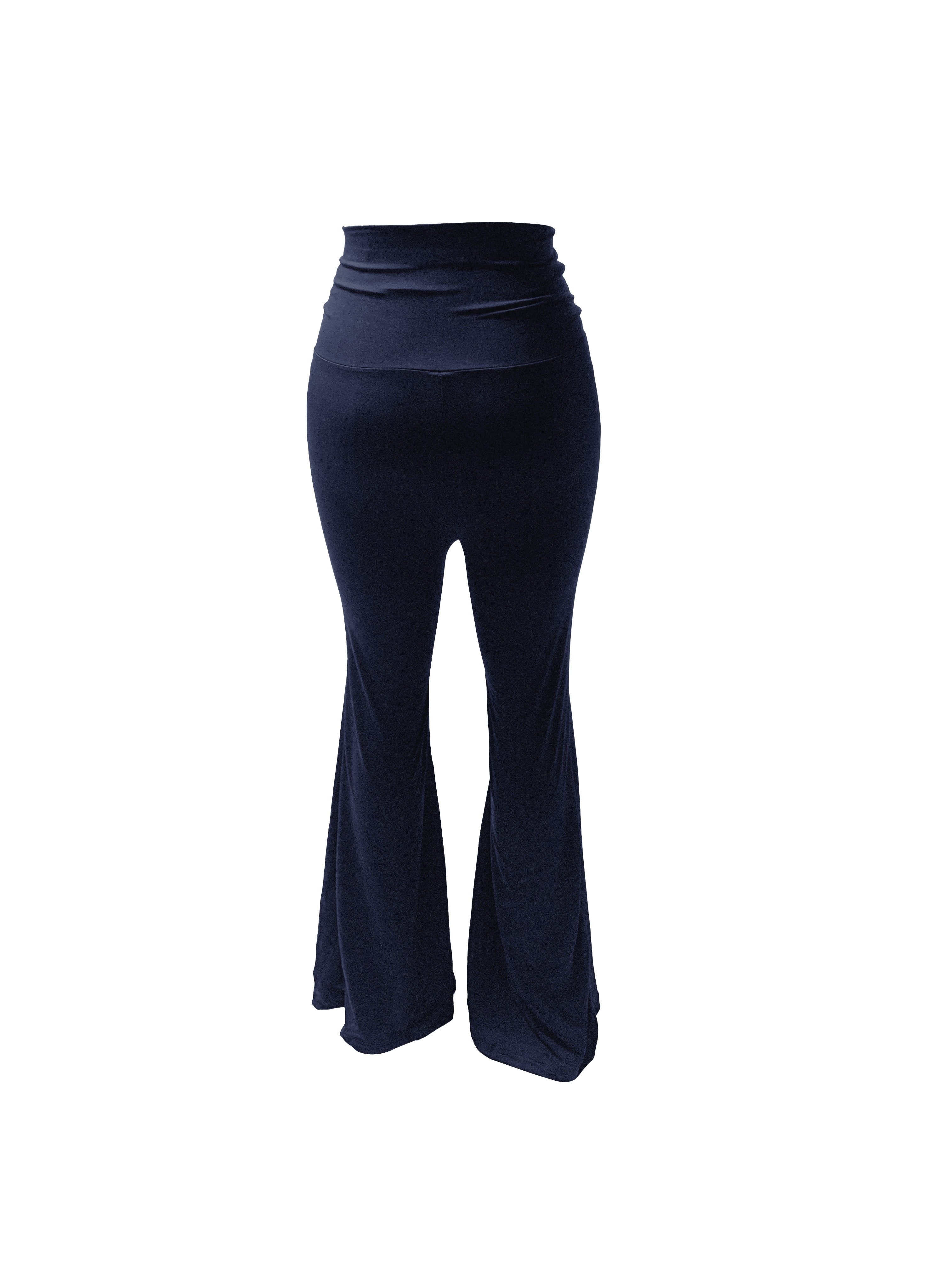Womens Flare Leggings with Tummy Control Comfy High Waisted and Wide Leg  Yoga Pants Workout Gym Leggins : : Clothing, Shoes & Accessories