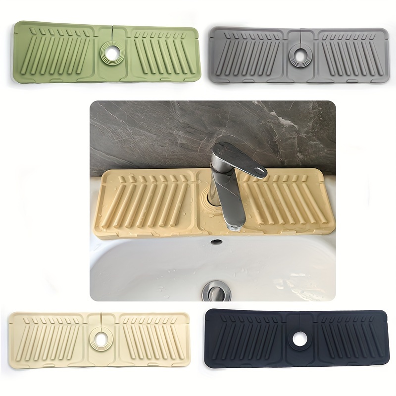 Drain Pad Heightened Slope Drain Pad Faucet Sink Anti splash - Temu