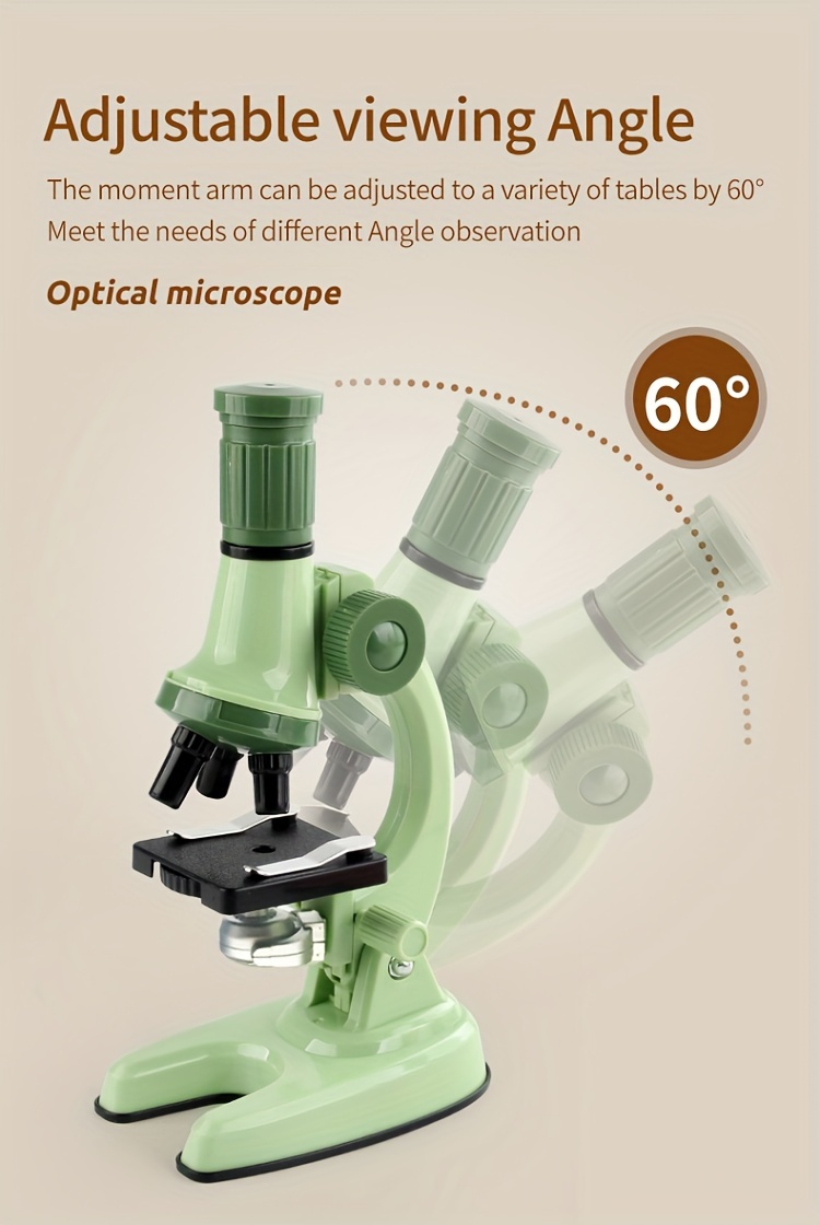 Un microscopio con 30 experimentos para motivar a los niños que sueñan con  ser científicos