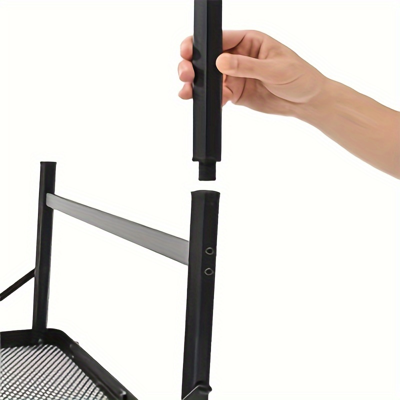 1pc Mesa De Camping Plegable Portátil, Escritorio De BBQ De Malla De Hierro  Para Cocina Al Aire Libre Picnic