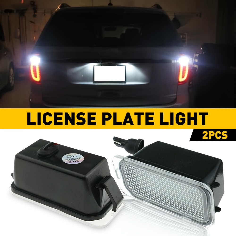 License Plate Lights Tag Light Lamp Assembiy Compatible Ford - Temu