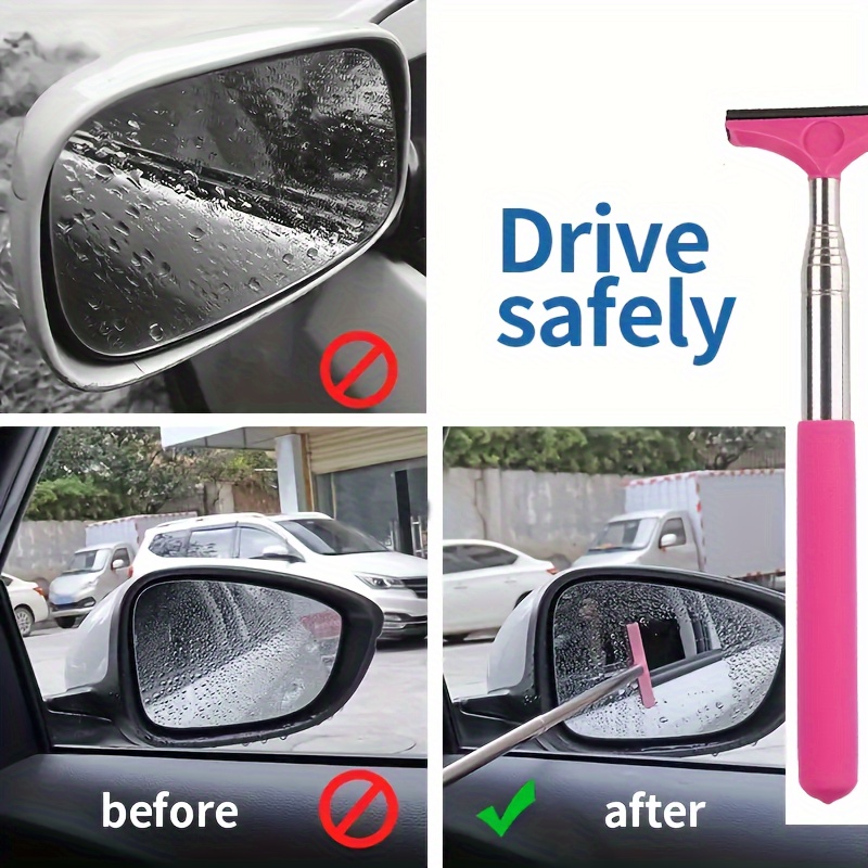 Retractable Car Mirror Wiper The Ultimate Cleaning Tool For - Temu