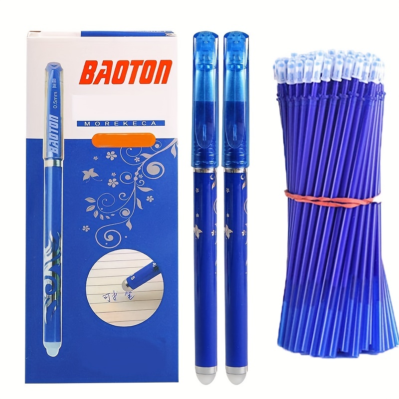 Recharges pour Stylo à Encre Gel Effaçable - Erasable Pen BLUE
