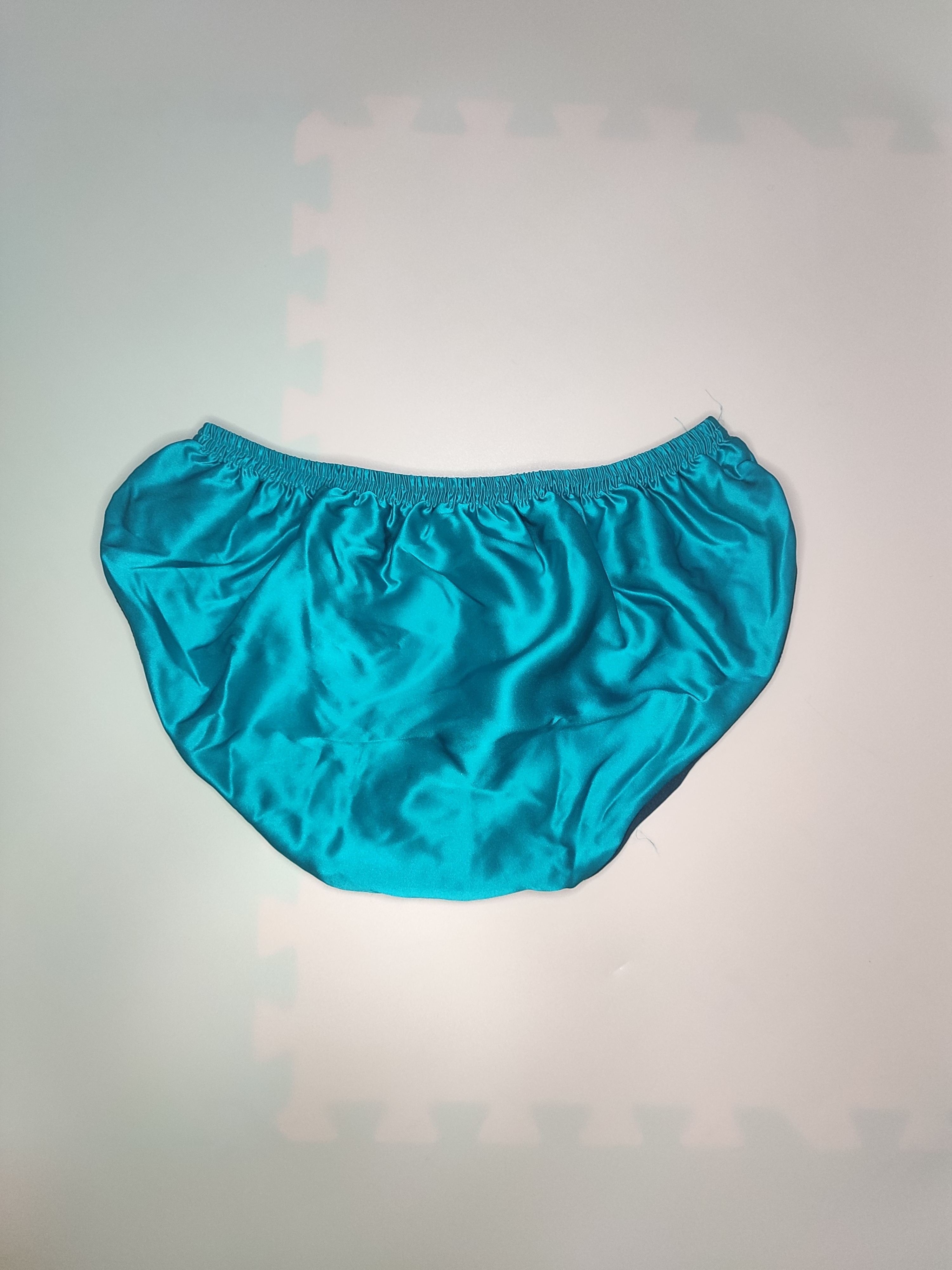 Men's Mulberry Silk Panties Sexy Bikini Low Waist Thong Satin Silk