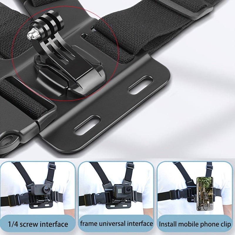 1 Action Camera Accessory Kit Compatible With - Temu