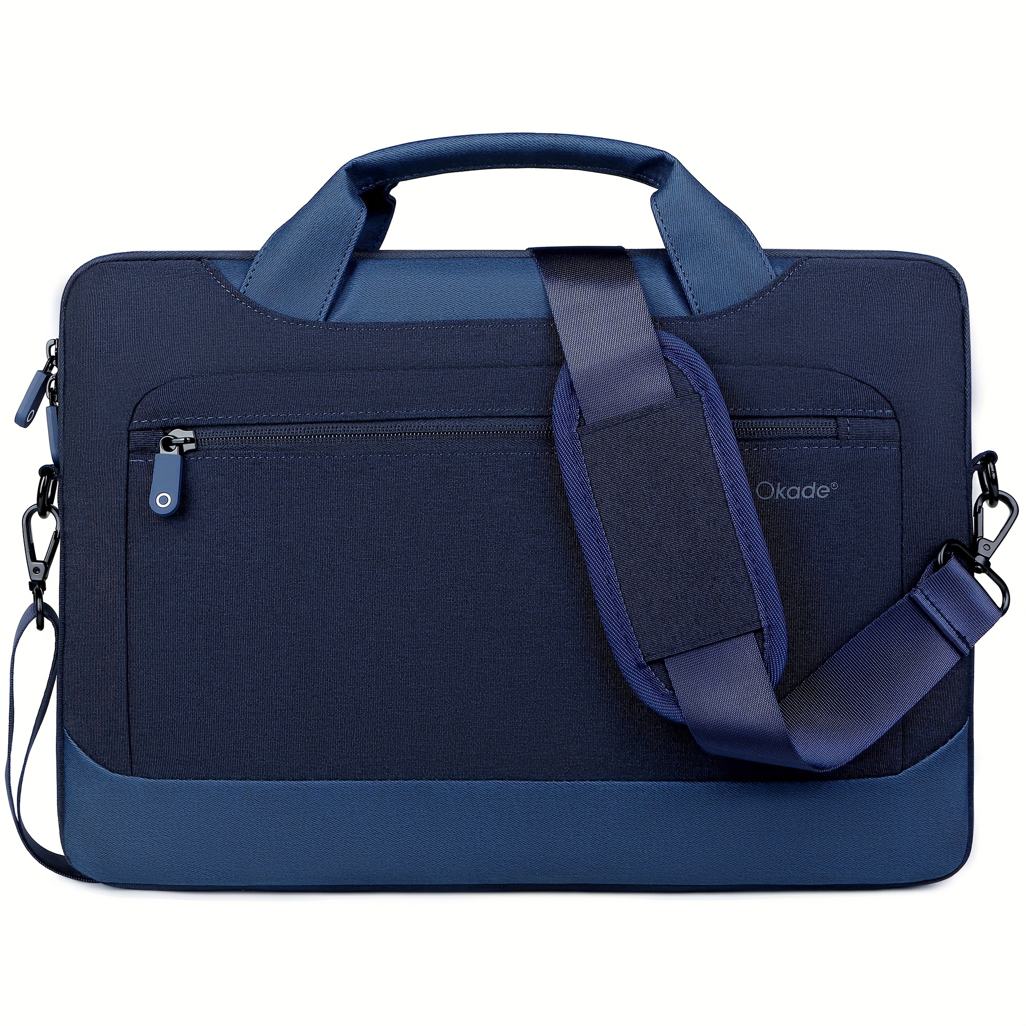 TEMU Air Cushion Shockproof Laptop Bag Okade T62, Tight Fit, Design For Slim Thin Laptop, Lightweight Protective Case, Grey Black Navy Blue, Fit For