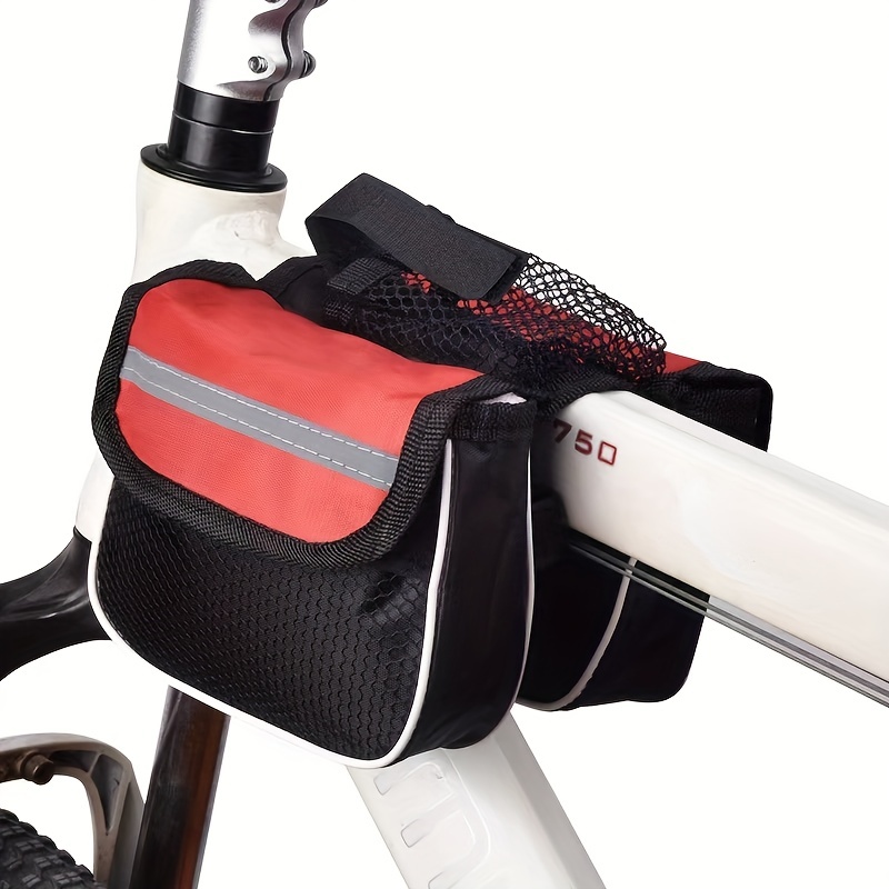

Durable Bike Bag For Mtb And Road Cycling | Handlebar Storage Pouch For Bicycles | Waterproof Frame Packet For Bicycle Accessories