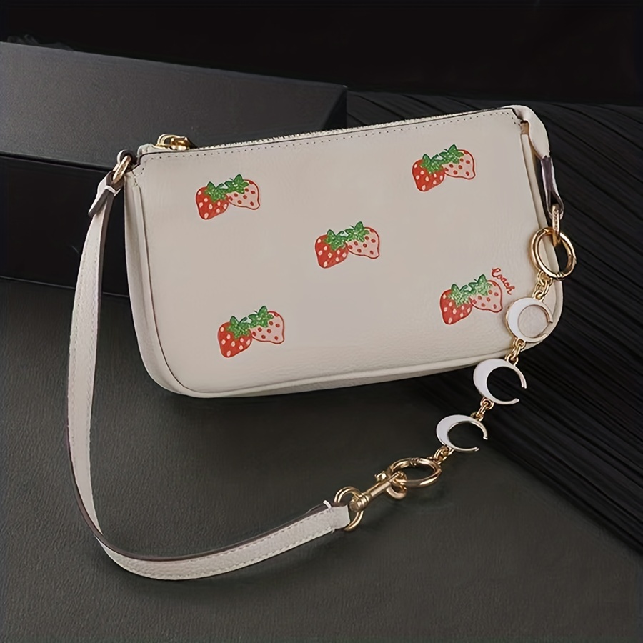 SUPRBIRD Purse Chain Strap Purse Strap Extender DIY Flat Chain Strap Handle  Bag Accessories Charms Decoration for Purse Handbags Shoulder Bag (7.9  Inch) - Yahoo Shopping