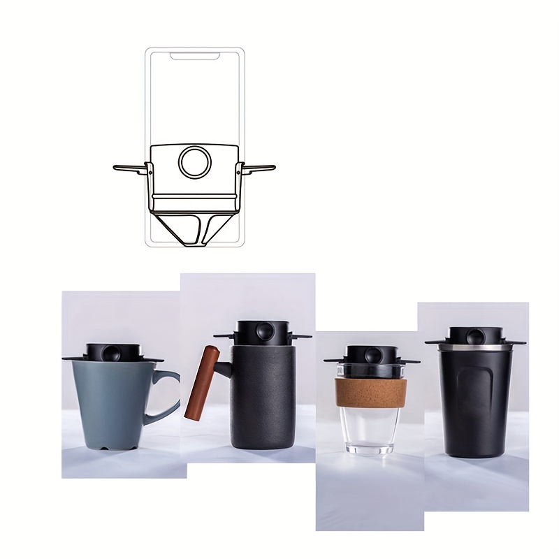 1pc Filtro Caffè In Acciaio Inossidabile A Maglia Pour Over - Temu  Switzerland