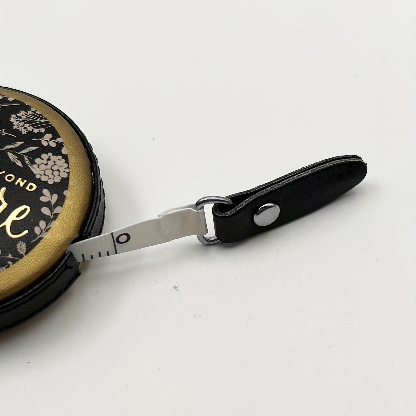 Portable Retractable Vintage Pu Leather Mini Tape Measure - Temu