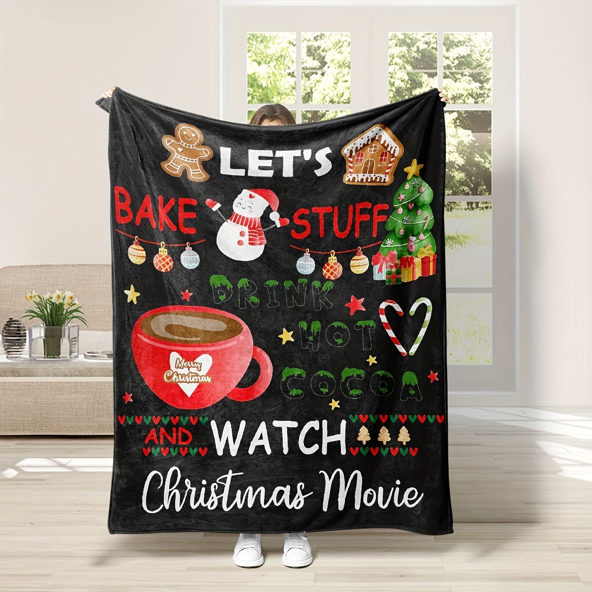 Hallmark best sale snowman blanket