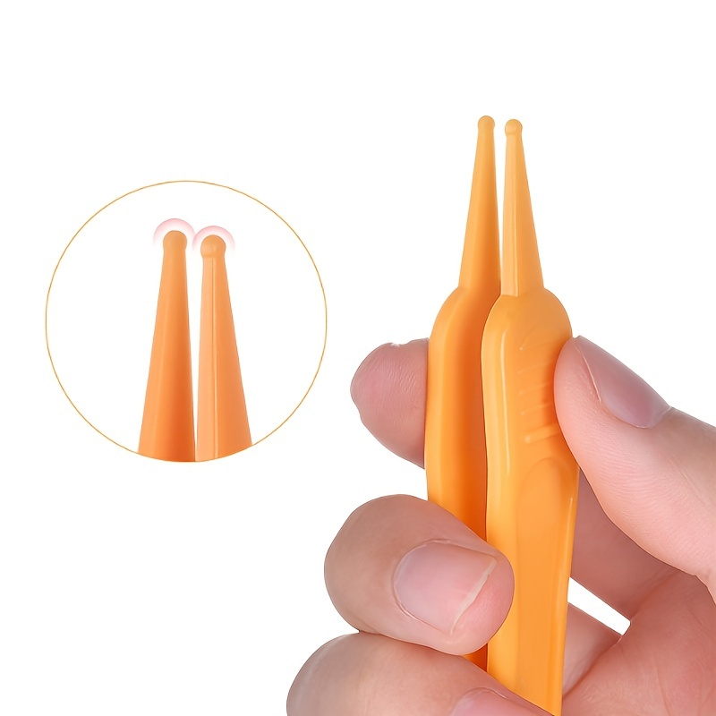 1Pcs Baby Dig Booger Clip Infants Ear Nose Navel Clean Tools Kids Safety  Tweezers Cleaning Forceps Toddler Nasal Cavity Care Supplies