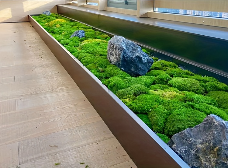 Simulation moss landscape rockery turf plante artificielle lawn