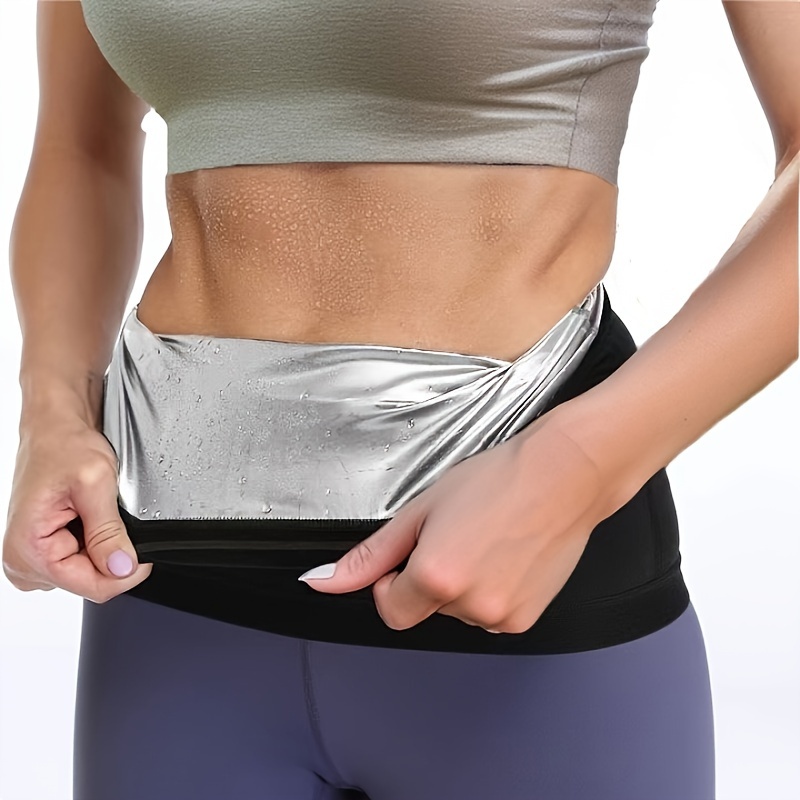 Premium Sweat Waist Trainer Women Compression Body Shaper - Temu Canada