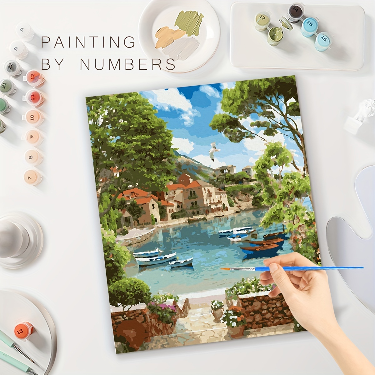 Diy Acrylic Paint By Numbers For Adult Paint By Numbers For - Temu