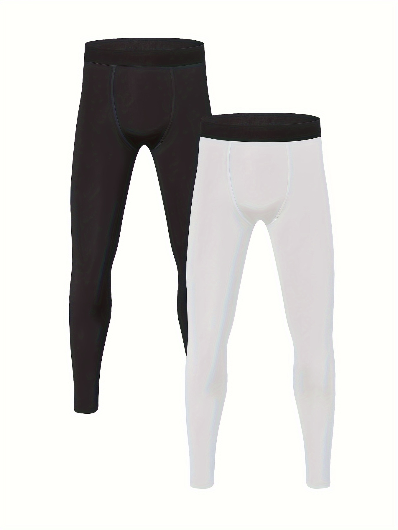 Boy Calf Length Compression Pants Letter Print Elastic Waist Athletic Gym  Tights 