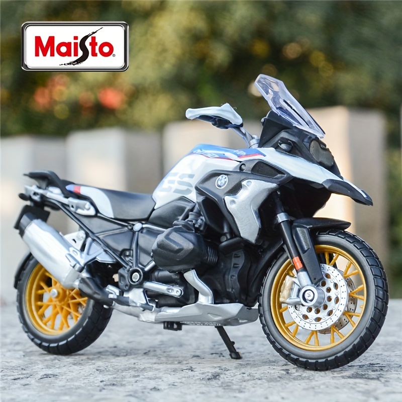 

1pc Maisto Bmw R1250 Gs Static Die Cast Vehicles Collectible Hobbies Motorcycle Model Toys