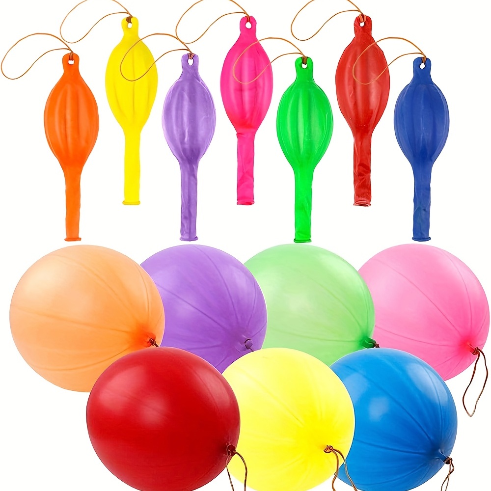 50pcs Random Color Balloon Punching Balloons Heavy Duty Party Favors ...