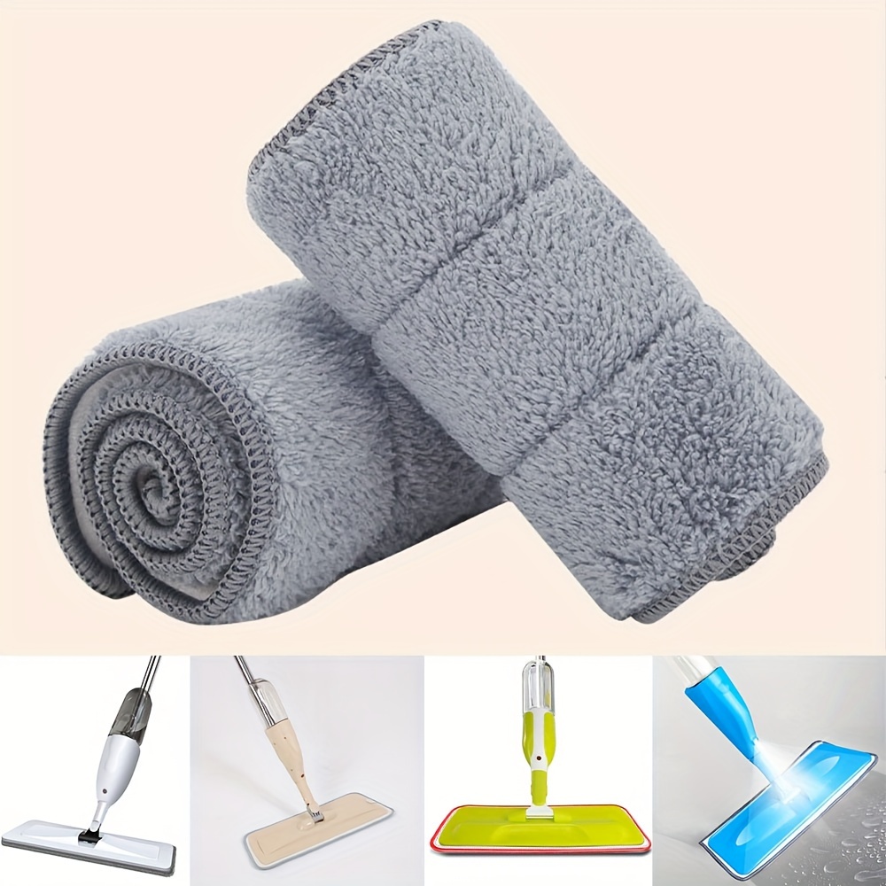 

2/5/10pcs Spray Mopreplacement Mop Cloth,microfiberflat Squeeze Mop Replacement Pad,trapezoidal Mop Cloth,cleaning Tool,cleaning Supplies